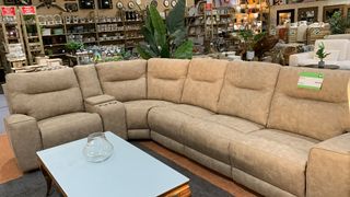 Sofá Rinconera Beige 350cm