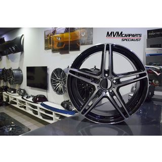 Juego de 4 Llantas 18 Circuit Black MB47