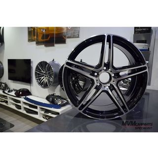 Juego de 4 Llantas 18 Circuit Black MB47