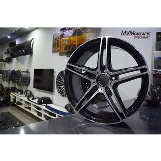 Juego de 4 Llantas 18 Circuit Black MB47