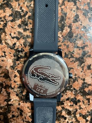 Reloj Lacoste Hombre Blu con detalles plateado