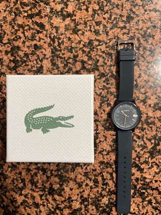 Reloj Lacoste Hombre Blu con detalles plateado