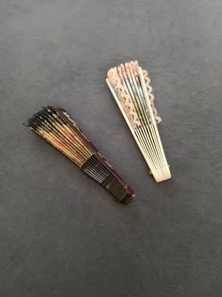 2 Piccoli Ventaglio Antichi