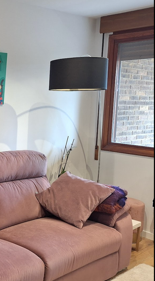 Lámpara de pie Massive Beatrix Negra