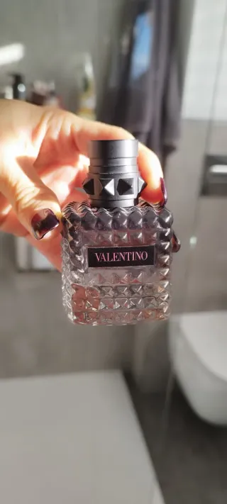 Valentino Bote vacío Negro y Gris