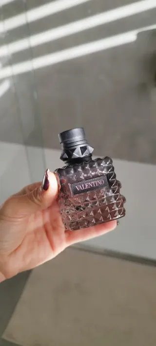 Valentino Bote vacío Negro y Gris