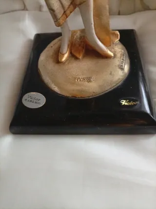 Scultura Maternità Vintage Argento 800 laminato