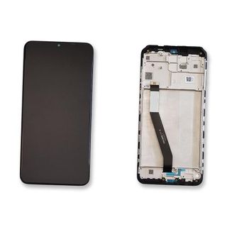 Display LCD Xiaomi Redmi 9 Nero con Frame