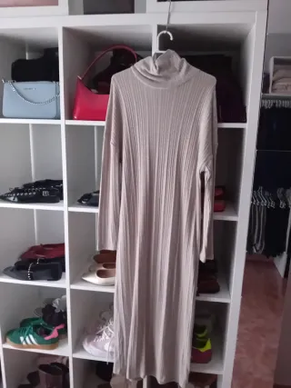 Vestido beige talla única + regalo