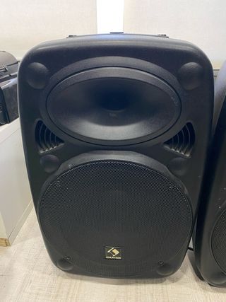 Pareja Altavoces AUNA Activos y Pasivos