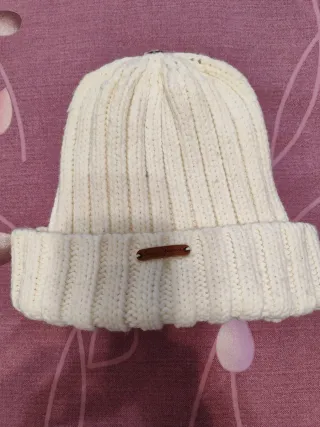 Gorro Pepe Jeans Blanco Lana