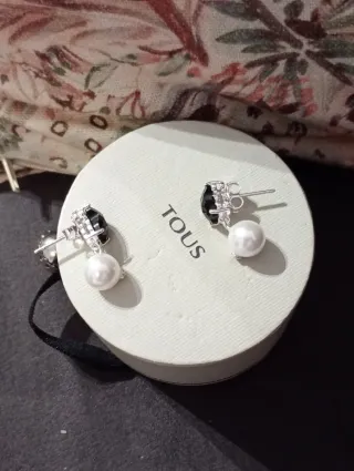 Pendientes Tous Onix y Perla