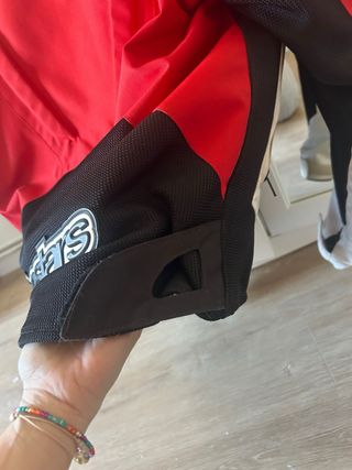 Chaqueta Moto Alpinestars Roja y Negra