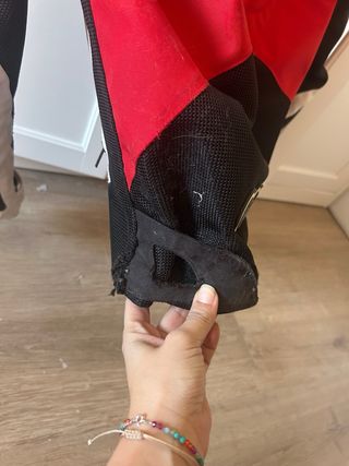 Chaqueta Moto Alpinestars Roja y Negra