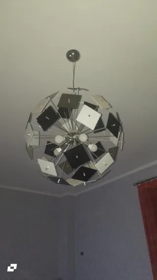 Lampadario moderno design geometrico