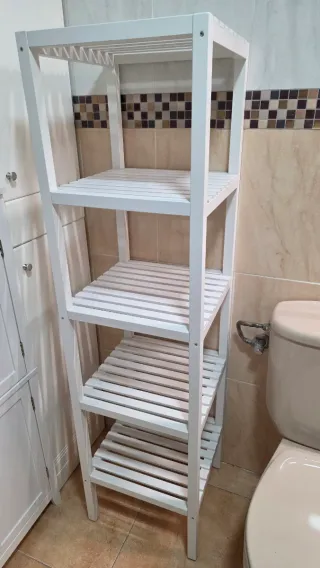 Estantería Madera Muskan Ikea Blanca