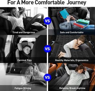 Colchón Inflable Coche FBSPORT con Bomba