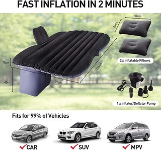 Colchón Inflable Coche FBSPORT con Bomba