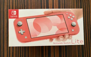 Nintendo switch lite Coral