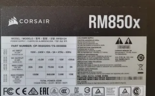 Fuente Corsair RM850X 80 Plus Gold