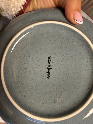 Juego de platos de cerámica