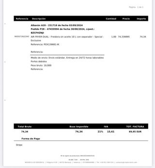 Freidora de Aire XXL 10L