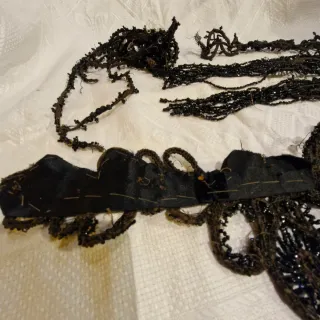 Passamaneria e applicazioni vintage anni 20