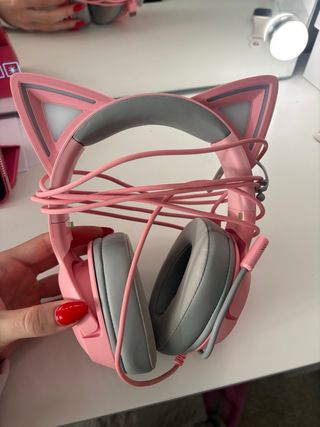 Razer Kraken Kitty v3 Auriculares Gaming Rosas