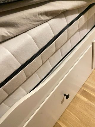 Diván Ikea Hemnes Blanco con Cajones