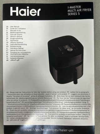 Freidora de Aire Haier Serie 5