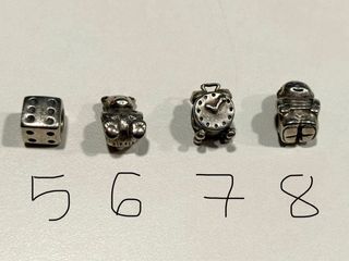 Charms Pandora Plata de Ley (5€/unidad)
