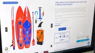 Tabla Paddle Surf Hinchable Zray Fury F2 Pro 11'
