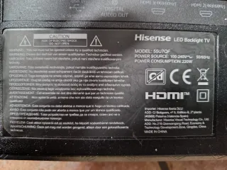 Repuestos TV Hisense Modelo 55U7QF