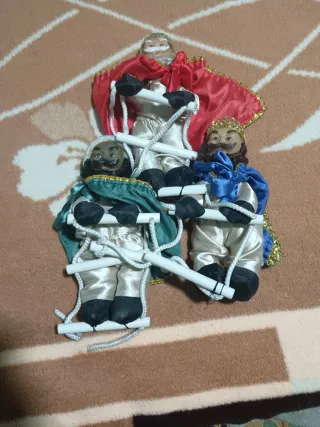 Reyes Magos para colgar