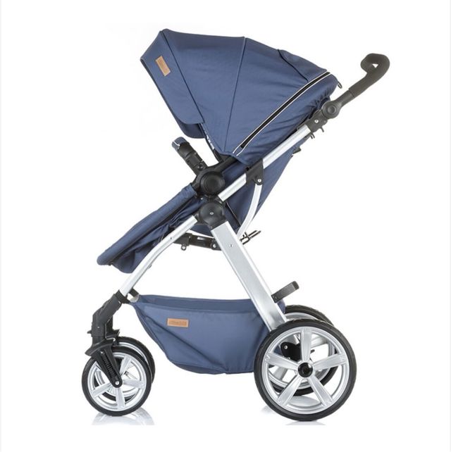 Cochecito Chipolino Fama 3 en 1 azul marino / F1 - miniatura 4