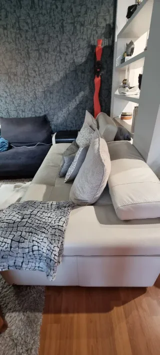 Sofá Natuzzi Italia Piel Avana Diseño Italiano