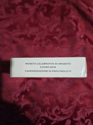 5 euro Vaticano 2018 proof