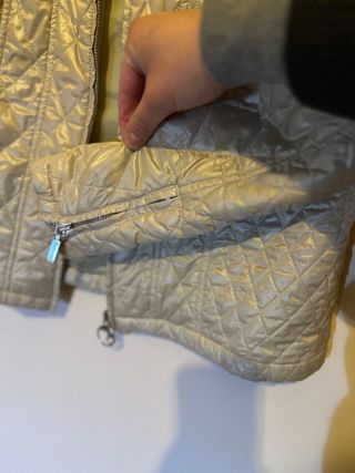 Plumífero Barbour color Nácar