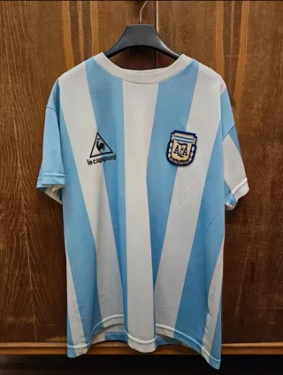Camiseta Argentina Maradona Le Coq Sportif
