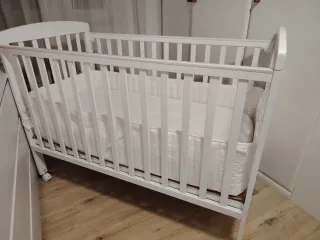 Cuna colecho TORAL incluye colchón viscoelástico