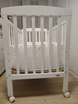 Cuna colecho TORAL incluye colchón viscoelástico