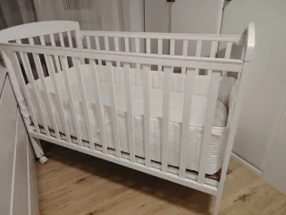 Cuna colecho TORAL incluye colchón viscoelástico