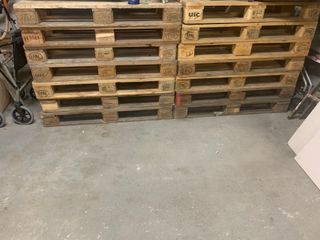 Europalet de madera 14 unidades