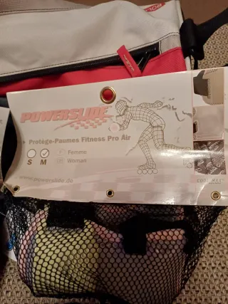 Bolsa para Patines con Rodilleras y Coderas