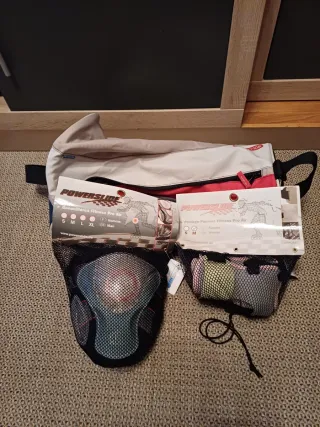 Bolsa para Patines con Rodilleras y Coderas