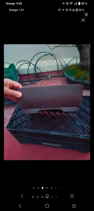 Maceta de terracota para bonsái