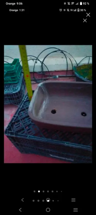 Maceta de terracota para bonsái