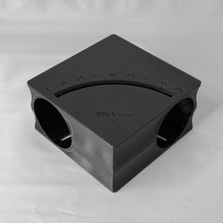 Plantilla Corte Codos 63.5 - Radio 95 - TPU