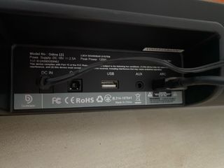 Barra de sonido Bose negra