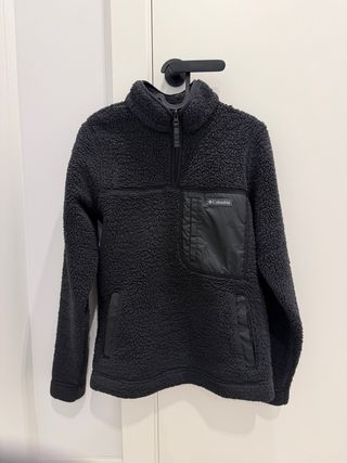 Forro polar Sherpa Columbia negro Talla S